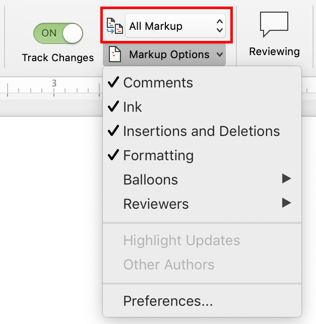 delete anchors in word for mac 2016